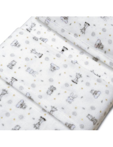 2x1 Juego de sábanas cuna coralina estampado koala bco/azul