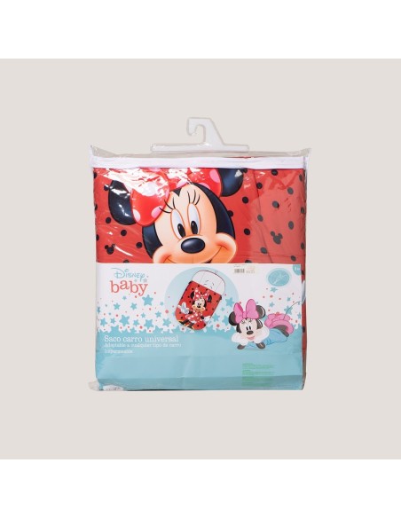 Saco carro Minnie Topos 2x1 Interbaby