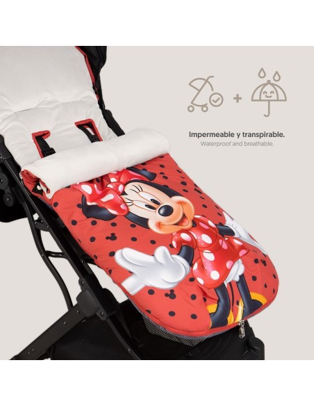 Saco carro Minnie Topos 2x1 Interbaby