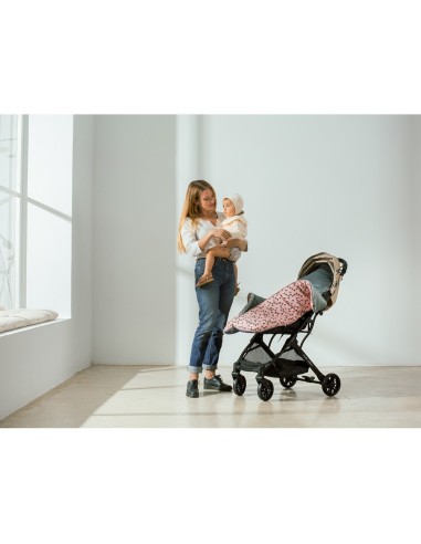 Saco universal Montan Rosa 2x1 Interbaby