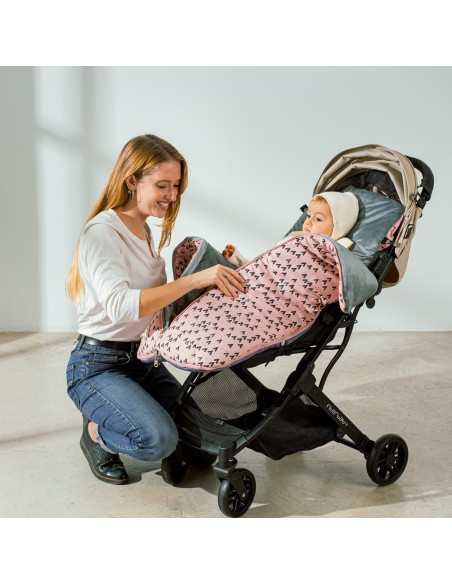 Saco universal Montan Rosa 2x1 Interbaby