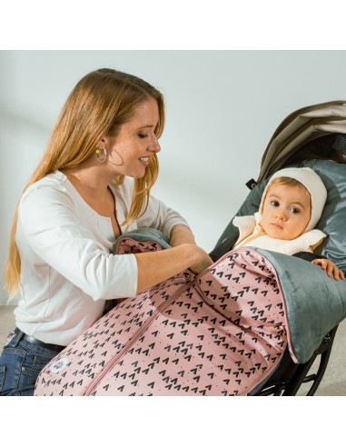 Saco universal Montan Rosa 2x1 Interbaby