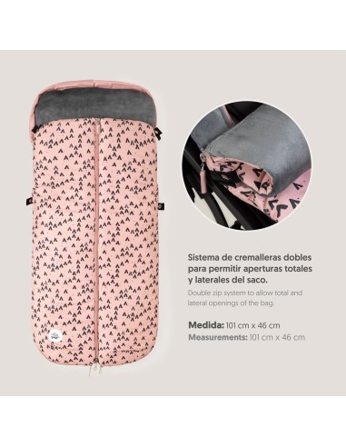 Saco universal Montan Rosa 2x1 Interbaby