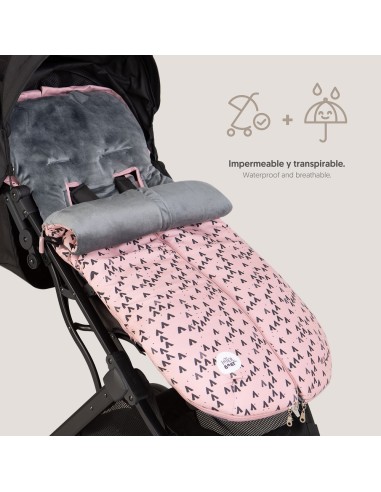 Saco universal Montan Rosa 2x1 Interbaby