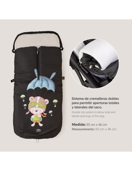 Paracaidista Azul 2x1 – Saco carro Interbaby