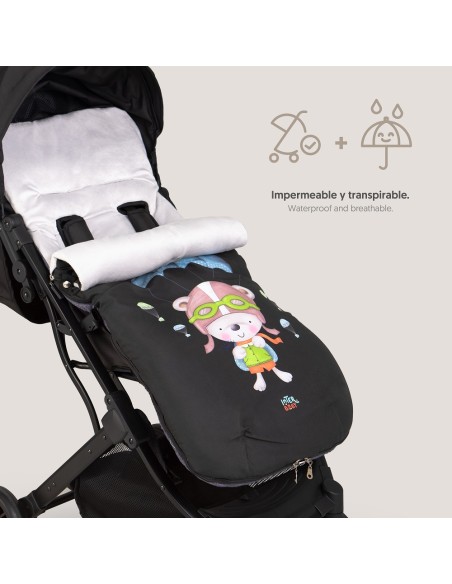 Paracaidista Azul 2x1 – Saco carro Interbaby