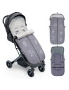 Cactus Gris 2x1 – Saco carro Interbaby