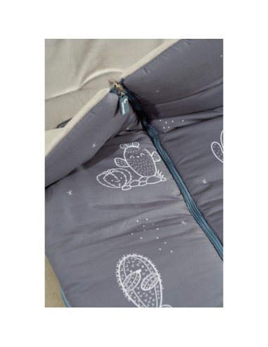 Cactus Gris 2x1 – Saco carro Interbaby
