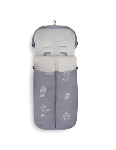 Cactus Gris 2x1 – Saco carro Interbaby