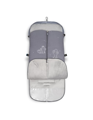Cactus Gris 2x1 – Saco carro Interbaby