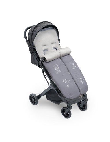 Cactus Gris 2x1 – Saco carro Interbaby