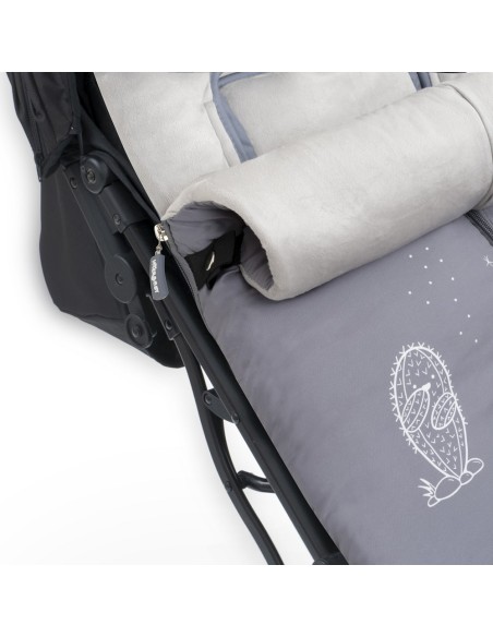 Cactus Gris 2x1 – Saco carro Interbaby